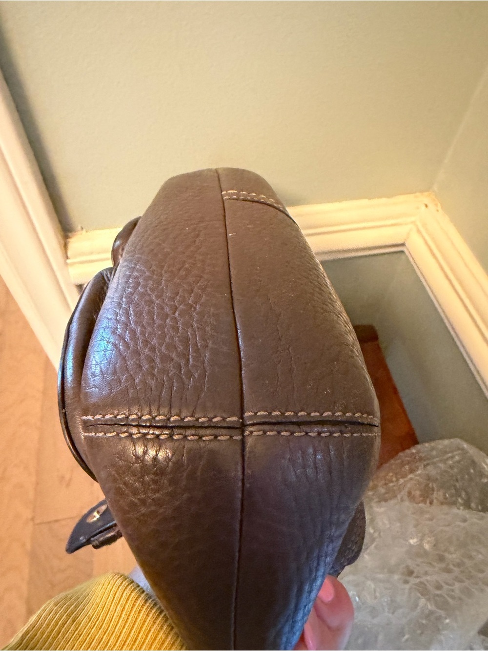 Coach Dark Brown Soho Buckle Flap Shoulder Bag - Picture 6 of 9